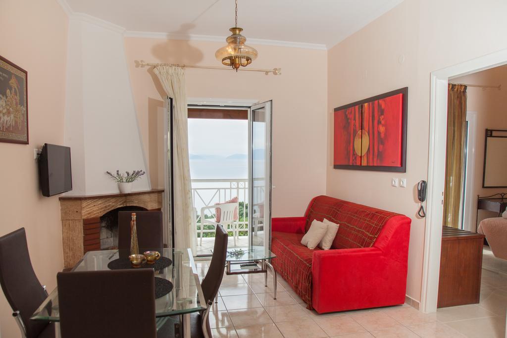 Brentanos Apartments - A - View Of Paradise Gastouri  Esterno foto